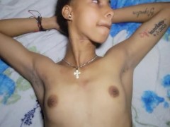 Tiny Stud Comes To Play , She love teasing my Cock