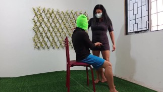 Учу своего пасынка трахаться с его мачехой