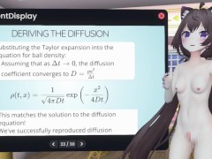 [VTuber Nude Lesson] Understanding Nuclear Decay and Diffusion Phenomena with Dice