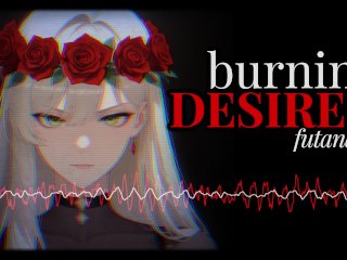 F4M  Erotic Audio  Burning Desire Futanari  FemDom Bondage  ROUGH ANAL ⛓️🔥🥵🔥⛓️