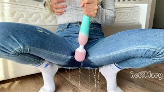 elle perd le défi Essayez de ne pas jouir Gicler trois fois