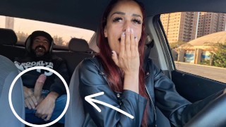 The Driver Of A Naughty Application Caught A Passenger Masturbating And Now