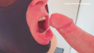 Can I Suck Better Than His Wife? Balkan Guy Secretly Finds Out at the Gloryhole