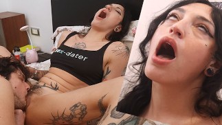 Pure Female Pleasure: pussy licking 'till squirting orgasm + riding female orgasm