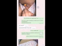 Chat caliente por WhatsApp con la Mejor Amiga de mi Hija