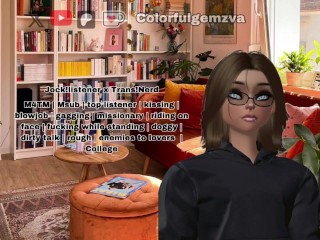 (м4 футм) Jock!listener X FTM Nerd