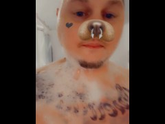 Selfie shower time - Screenshot 1 of 16 - Wet Dick