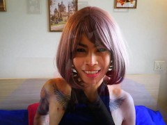 Black Shirt Dildo Play 4/16