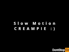 She POUNDS All His Cum Out - Squat POST ORGASM CREAMPIE - Screenshot 9 of 16 - Post Cum