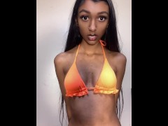Petite 18 Year old Partially Nude Tiktok Video more Exclusive Content on Free Onlyfans