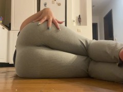 Farting laid down in my tight pantss