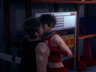 Femboy Cheerleader and the Coach (Liz Pt.1)