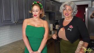 Mrs. Claus tries to get Ryan Keely off...The Naughty List - SFW - Sam Mack