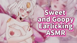 Your Cute Girlfriend Loves You and Gives You Sweet Ear Licking ASMR