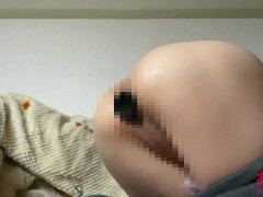 美少女JKがアナル拡張して広がった尻穴をひくひくさせる - Screenshot 15 of 16 - Toy