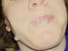Cum diet for cock queen EllieMae Plays