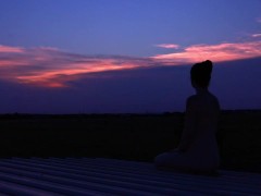 a Creature time lapse: 25 minutes in submission at sunset