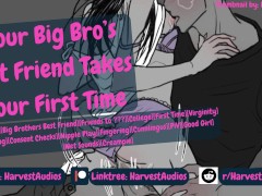[M4F] Your Big Brother's Best Friend Takes Your First | ASMR Spicy Roleplay