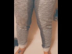 Grey Sweatpants Pee 13/16