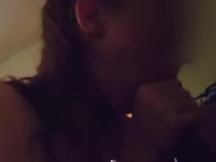 Innocent Redhead Nerd Sucking The Cum Out Of BBC