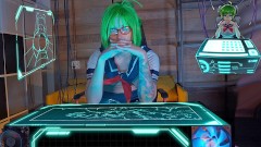 cosplay Emily Nutaku Project QT - Une fille ringard a été surprise en train de regarder du porno et baisée