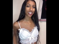 18 Year old Petite Indian Girl Partially Naked Tiktok more Exclusive Content on Onlyfans