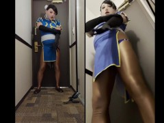 コスプレイベント後にホテルでチクニー、入室編 11/16