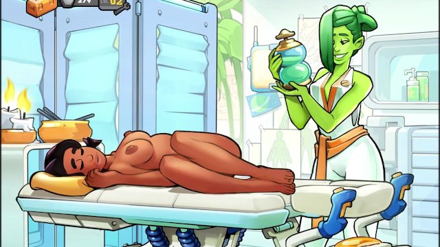 Let's Play - Space Rescue: Code Pink, Lorza make massage for Juli