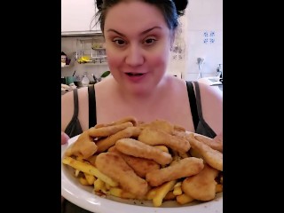 Что SSBBW Xutjja ест за день, будучи толстой девочкой