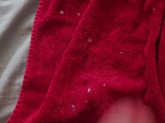 Old man cumming his brains out!