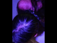 Best blowjob by slutty blindfold wife