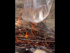 SURVIVAL bushcraft skills: camping lifehacks outdoors forest asmr