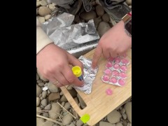 SURVIVAL bushcraft skills: camping lifehacks outdoors forest asmr