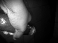 Oiled Horny Guy Masturbating Big Black Dick While Moaning - Screenshot 4 of 16 - Solo Guy