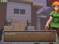 Minecraft Horny Craft (Shadik) - Part 3 - Alex Gives Blowjob To Steve By LoveSkySan69