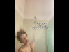 Caught Cam: Me Showering And Touching Myself Slowly