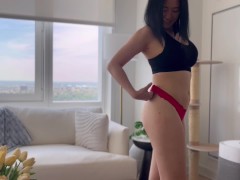 Panty Haul Vlog: New Thong Try-On With Mia Lee