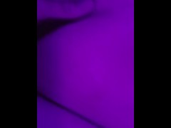 Sliding on Daddy's cock