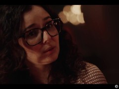 Vampire Seduction in Old Gothic Manor - Nerdy Girl Gets Mesmerized by Century Old Sexy Blonde Owner