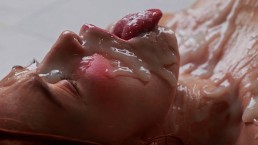 Sexy Redhead Maid Clones Will Make You CUM - Jia Lissa Solo Girl Masturbating Ahegao Bukkake