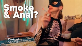 Smoking Wife Rides Deep – Anal Stretch & Cumshot POV