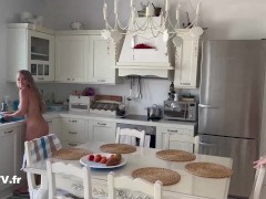 Two busty surprises for the breakfast 2/16