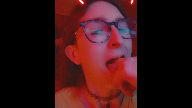 Paige sends dirty vids to her best friends dad while he's at dinner