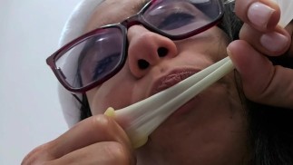 Влажная игра с моим 18-дюймовым стеклянным глобусом, а затем монтаж (полное видео на C4S / MV / OF / Membersite)