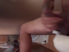 Bathroom jack off - Screenshot 13 of 16 - Public Bathroom