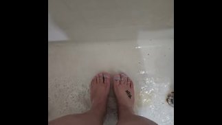 Feet in Water