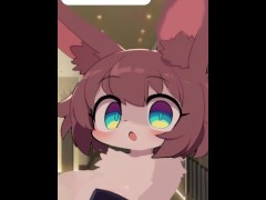 美兔娘上门按摩 #live2d 动漫 #大胸 #福瑞控必看 - Screenshot 14 of 16 - Animation