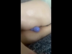Big ass Granny given ENEMA and FISTED
