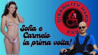 La prima volta di un tetraplegico con la pornostar Sofia Bellucci - disability Hard - fatto in casa