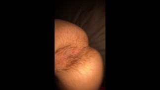 20 year old masturbating with a butt plug